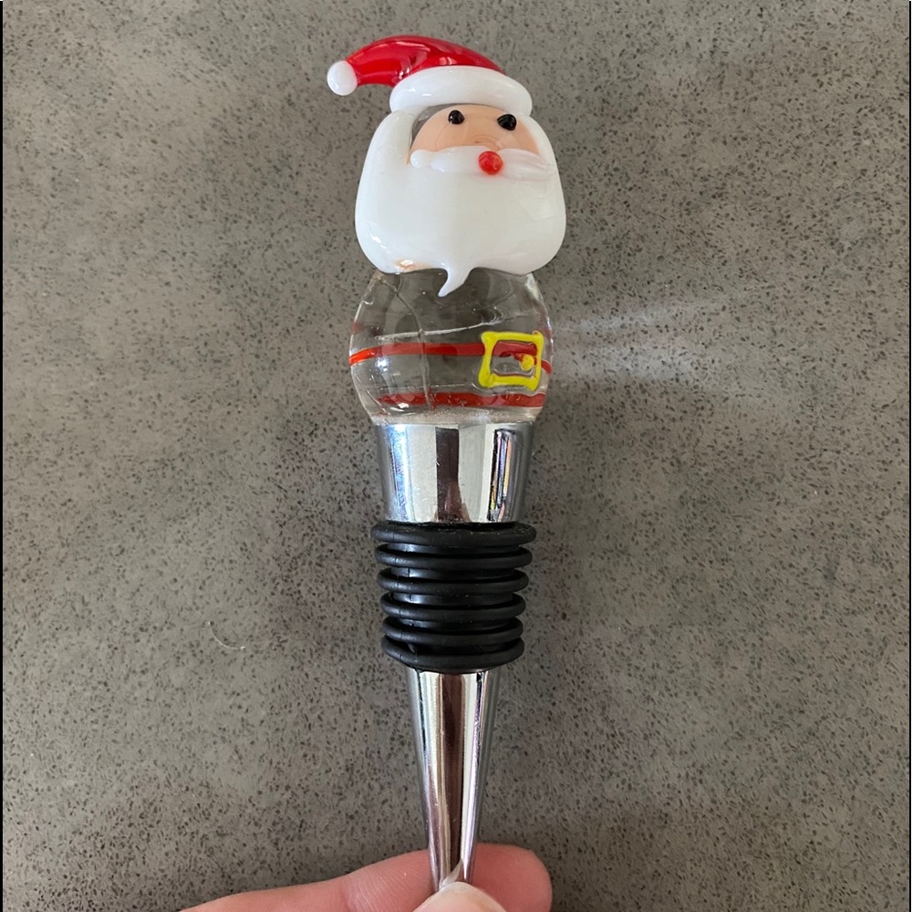 Santa Bottle Stopper 🎅🏻